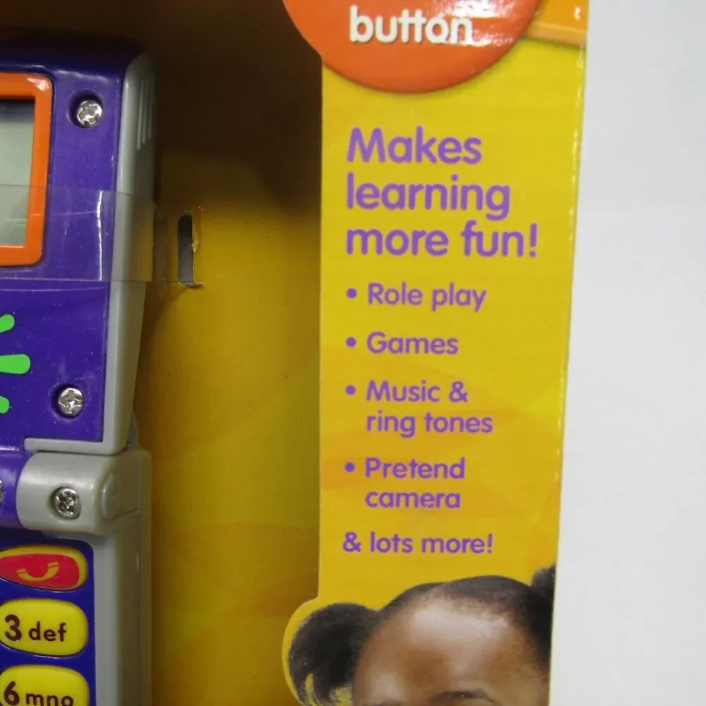 Fisher-Price Learn Your Number Cell Phone Electronic Learning Toy Kids NEW 2010